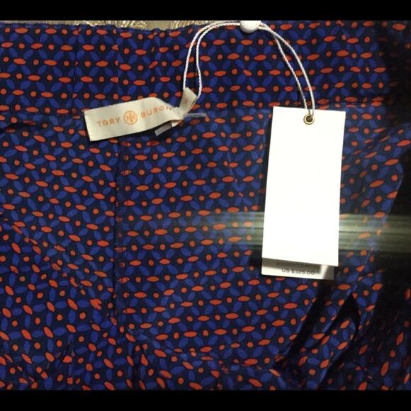 New TORY BURCH $325 Talia All Silk Pull-on Pants - Picture 5 of 10